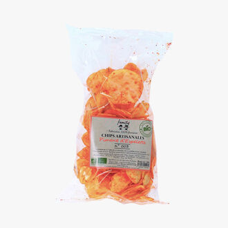 CHIPS ARTISANALES BIO PIMENT D'ESPELETTE 125G